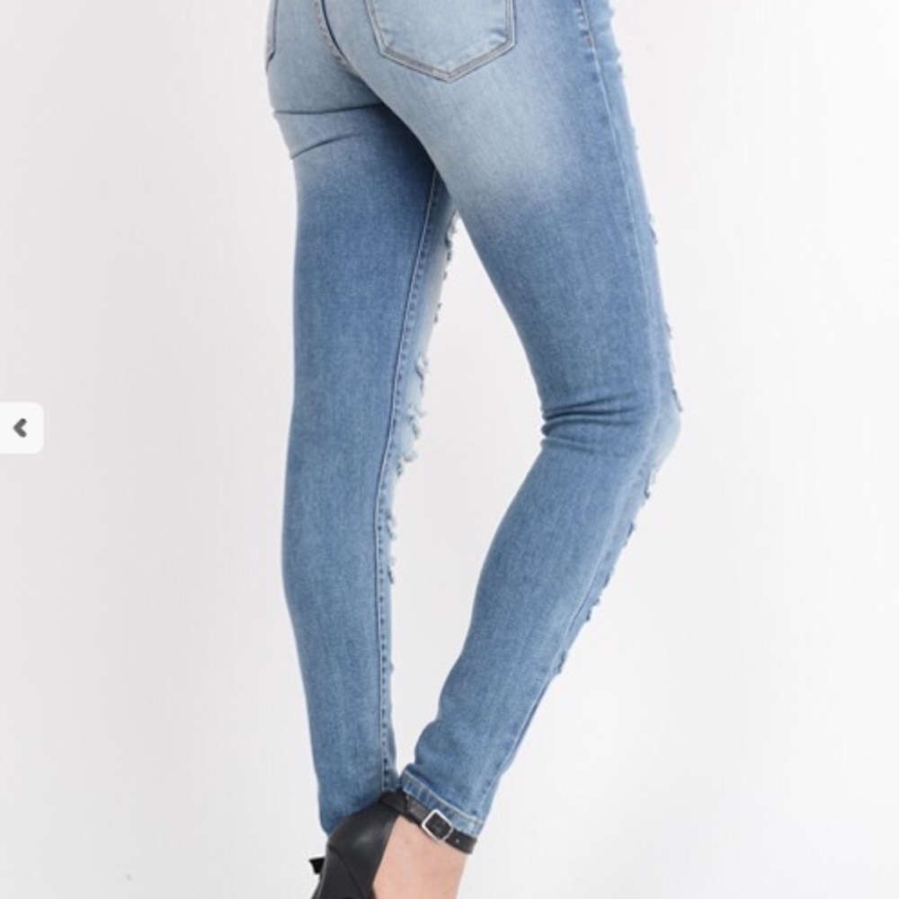 Ladies skinny jeans